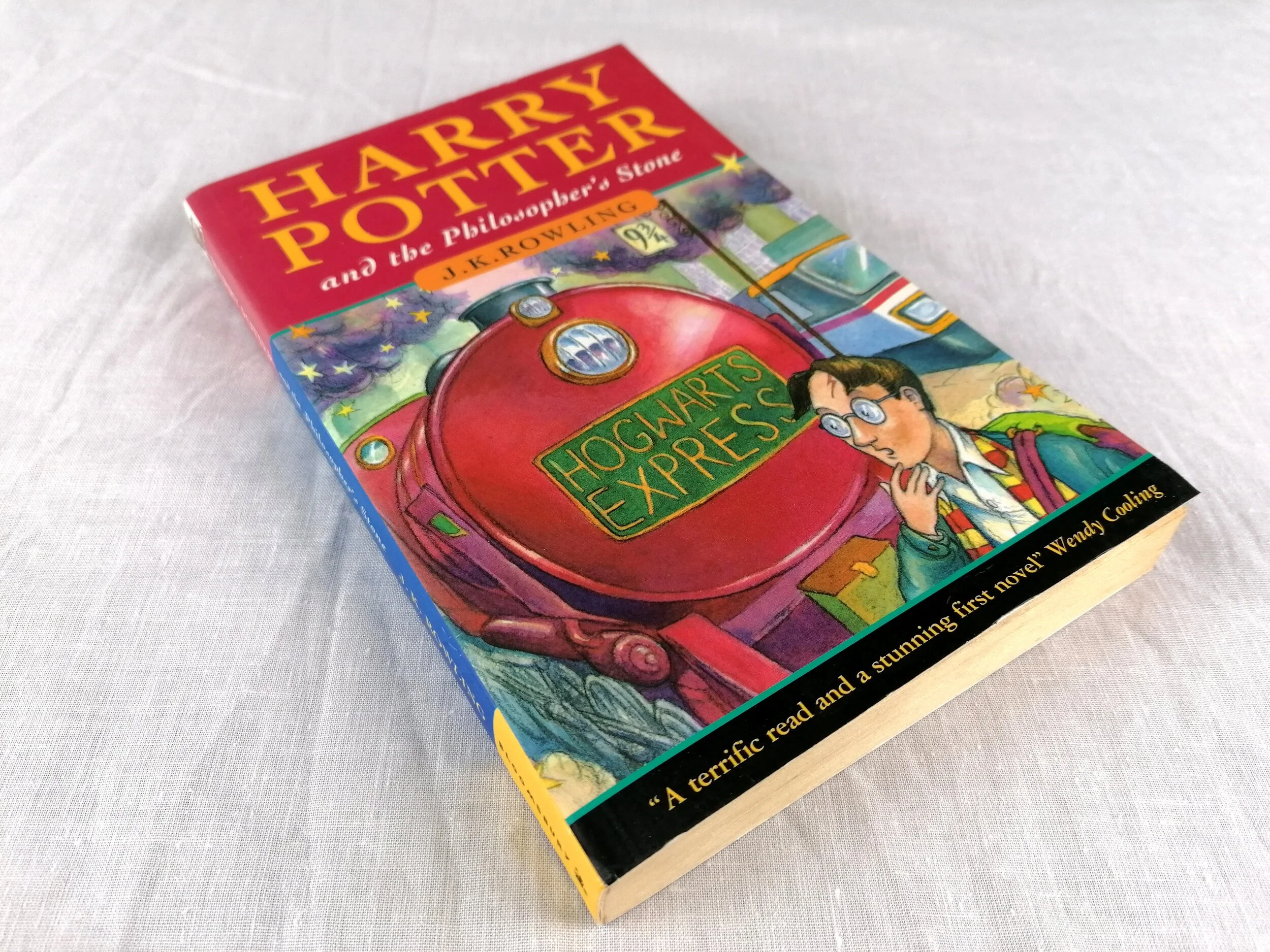 Harry Potter The Philosopher's Stone - JK Rowling - 4th Printing